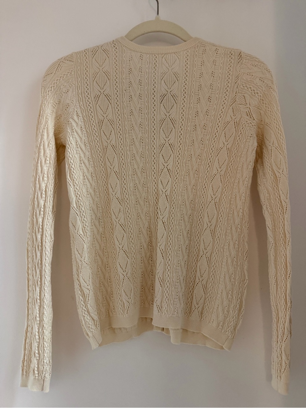 NWOT - Sezane Ruben Cardigan Cream - Picture 5 of 5